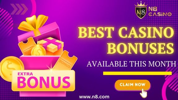 best casino bonuses at N8 casino